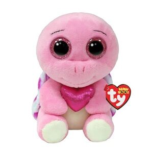 Ty Beanie Boo pink turtle plush